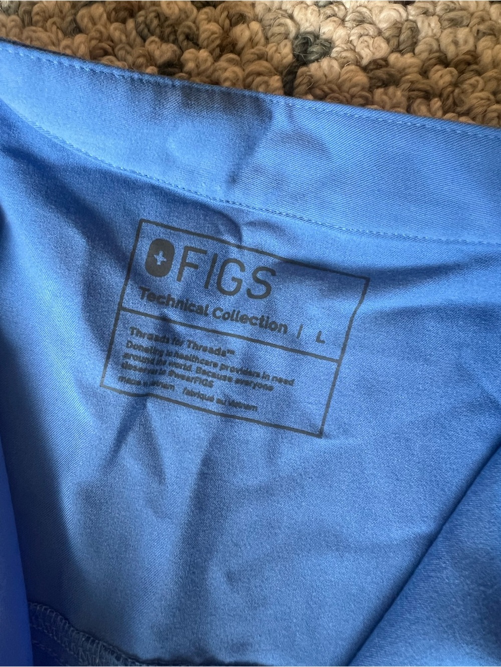 Figs Rafaela Oversized Scrub Top - Picture 3 of 3